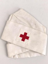 Rot Kreuz Schwesternhaube, Alter und Herkunft unbekannt