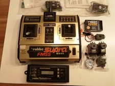 RC Anlage „ROBBE  SUPRA“ FMSS 35Mhz, neuwertiger Zustand & viel Zubehör