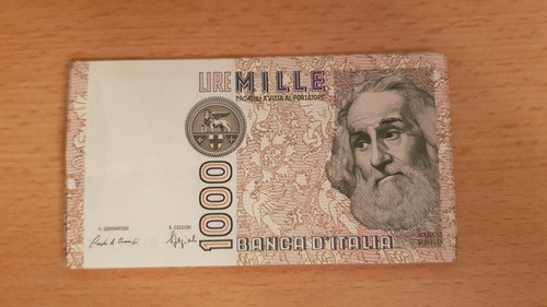 000 lire italien - 1.000,