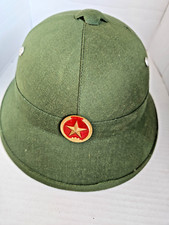 Original Vietnamesischer Tropenhelm Hanoi Vietnam Krieg Viet Cong Hut