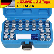 23-tlg Felgenschloss Radschrauben Radbolzen Knacker Werzeugschlüssel Satz Für VW