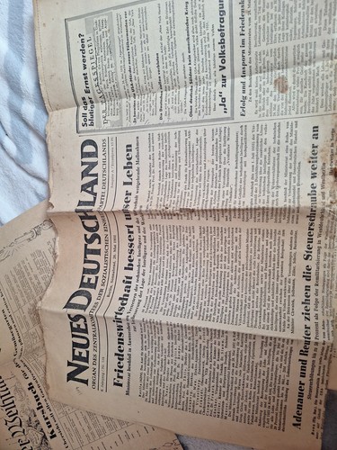 Alte zeitungsauschnitte von - alte,