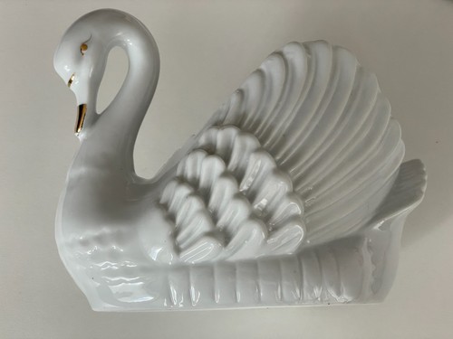 Deko vintage schwan übertopf - deko,