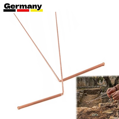2stk kupfer wünschelruten - kupfer,