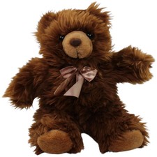 Zottel Teddy mit Schleife