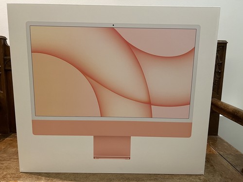 Imac 2022 orange - orange, defekt