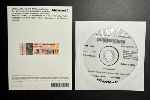 Microsoft sql enterprise - enterprise, 2019