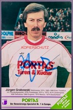 Autogrammkarte Fußballer