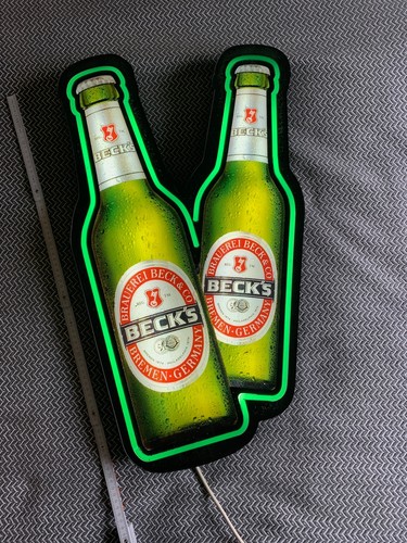 Becks bier leuchtschild - ⭐,