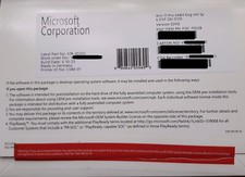 Microsoft Windows 11 PRO 64-bit Vollversion DVD Englisch FQC-10528 OHNE LIZENZ!