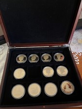 Gedenkprägung mit reinem 24 Karat Feingold vergoldet 