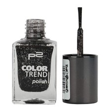 Nagellack - P2 - 070 black glitter 10ml