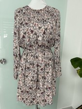 Damen Kleid Oberteil Tunika Blumig Gr: M Gürtel Neu Vero Moda Gefüttert
