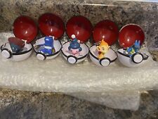 5 x 1999 Nintendo Pokeball mit