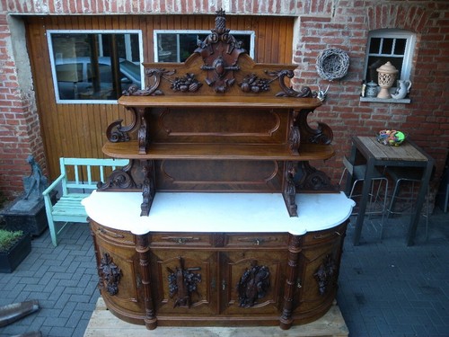 Antik prunk jagd buffet xxl - prunk,