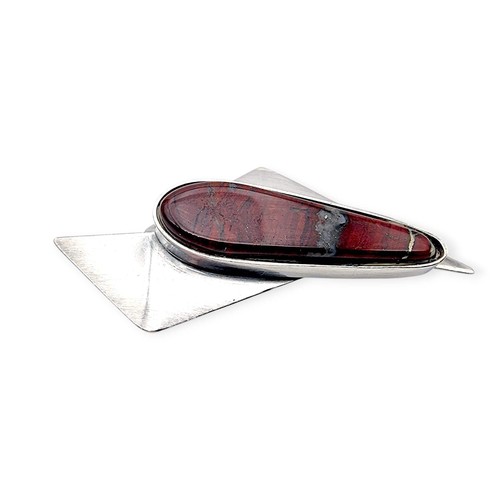 Vintage silberrotjasper - vintage,