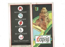 Leipzig Reiseprospekt 1941 mit Stadtplan,Stadtplan für Kraftfahrer