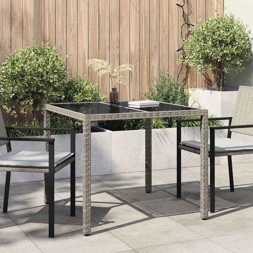 Gartentisch gehärtetes glas - gehärtetes,