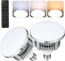 2er Set 135W LED Fotolampe E27