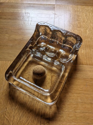 Pfeifen ascher glas drei - ascher,