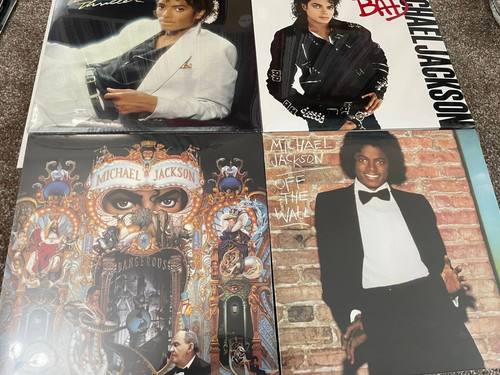Michael jackson vinyl lp - michael, 4
