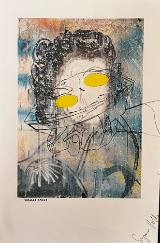 Sigmar polke laserprint - polke, 18x28