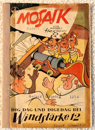 Mosaik digedags hannes hegen - mosaik,