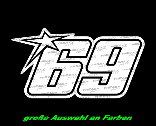 Startnummer number nicky - #69,