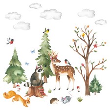 Wandtattoo Waldtiere