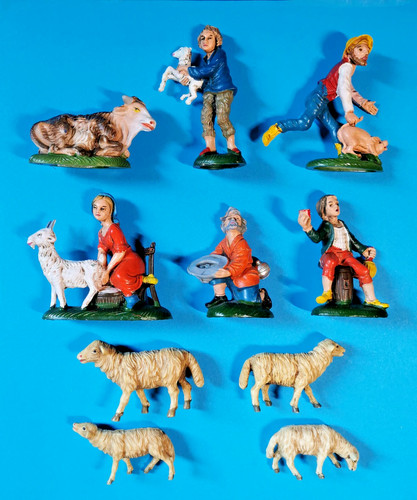 Konvolut krippenfiguren - konvolut,, 6