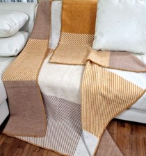 Wohndecke 100% Schurwolle