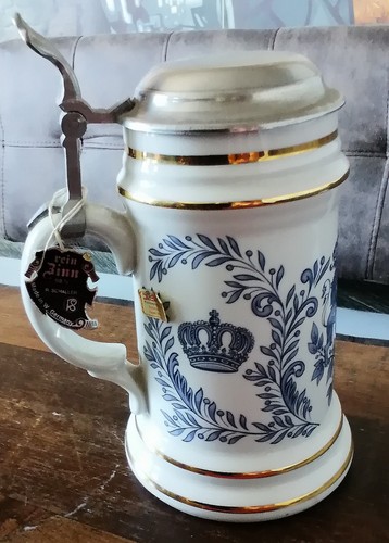 Porzellan bierkrug mit - bierkrug,
