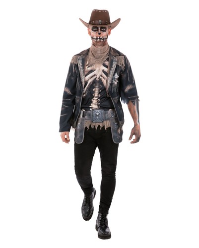 Skelett outlaw cowboy herren - skelett,