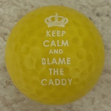 Golfball Logo | Sammlerstück | Geschenk | Rare