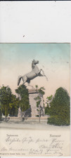 Litho Hannover Denkmal Sachsenross 1902