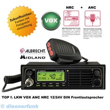 Albrecht AE 6491 ANC+NRC mit Freisprechfunktion CB Funkgerät DIN 12/24V TOP LKW
