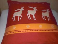 Bettwäsche Garnitur Biber 3tlg. 135 x 200 + 80 x 80 "Bierbaum" neuwertig