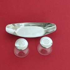 Salz- und Pfefferstreuer WMF Max und Moriz Cromargan Glas. Neu und unbenutzt.