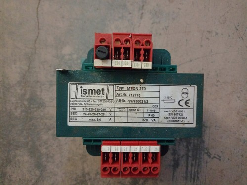 Ismet mtdn 270 trafo - mtdn,