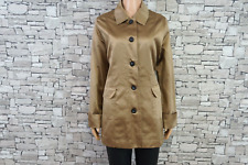 CHICOS DAMEN REINE SEIDE ABEND FEST TRENCHCOAT JACKE JACKETT GEHROCK GOLDTON 38