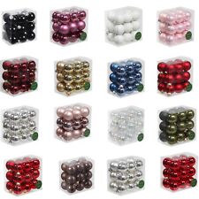 kleine Weihnachtskugeln Glas