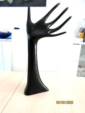 Dekohand Schmuckhalter standfest schwarz Höhe 31cm