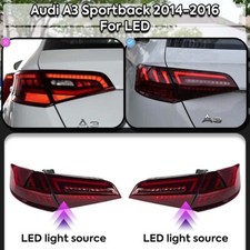 Autolichter für Audi A3 Rücklicht 2013-2019 S3 Sportback Rücklicht DRL für LED