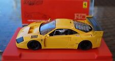 Flyslot Ferrari F40 Racing Amarillo Racing Motor Scorpion Neu in Box Gelb