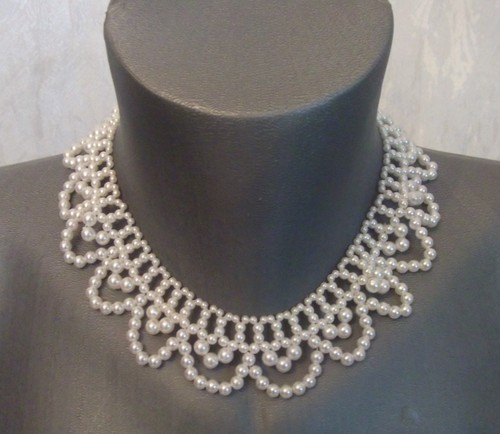 Perlencollier perlenkette - perlencollier,