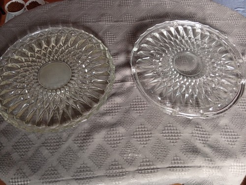 Tortenplatte glas stück - tortenplatte,