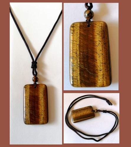 Halskette mit tigerauge - halskette,