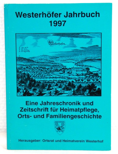 Westerhöfer jahrbuch 1997 - westerhÖfer,