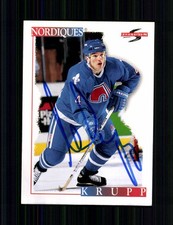 Uwe Krupp NHL USA Traiding Card Original Signiert + A 250530