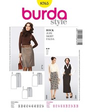 Schnittmuster Burda 8765 Rock